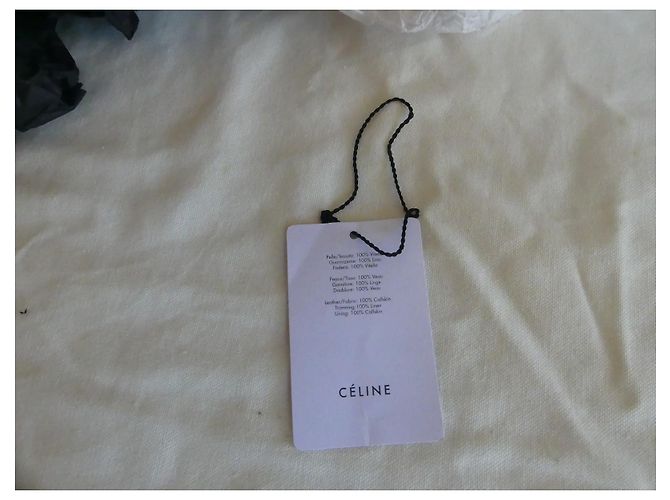 Céline Oversize Canvas Tote Bag Beige - Ansicht 5