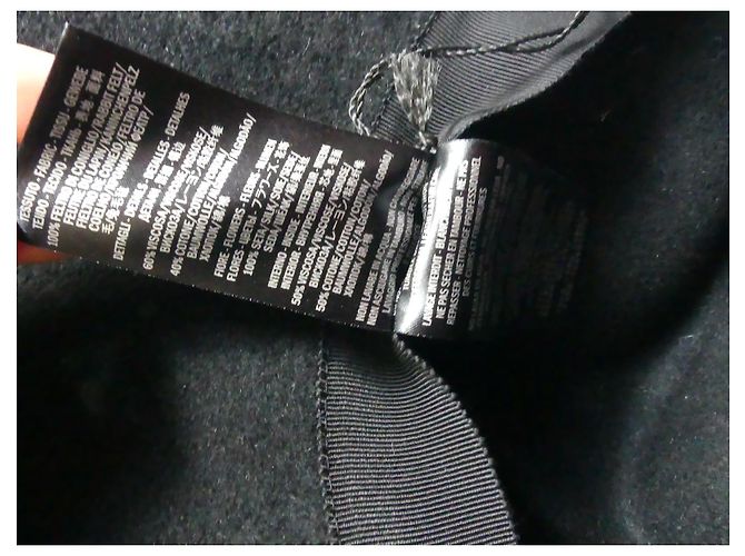 Chapeau asymétrique Gucci en fourrure de lapin noir - vue 5