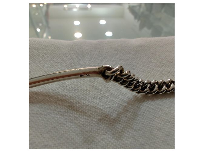 Collana Hermès Croisette in argento 925 - vista 4