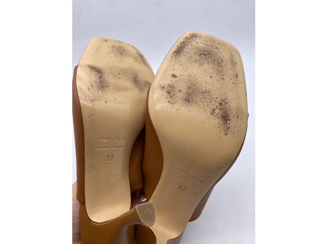 Autre Marque GIA X PERNILLE TEISBAEK mules e zoccoli T.EU 37 Pelle Marrone - vista 5