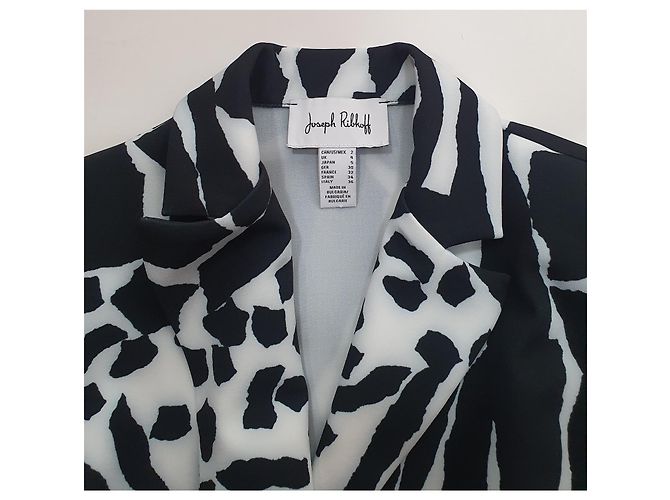 Joseph Ribkoff Blazer Schwarz Weiß - Ansicht 5