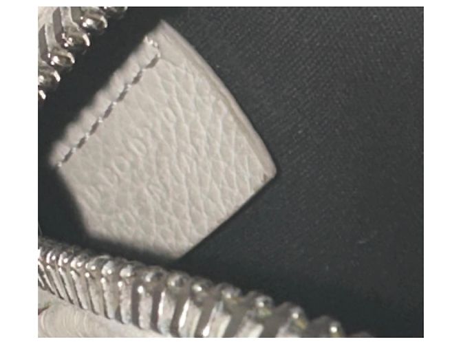Borsa a tracolla Dior x Daniel Arsham in pelle Eggshell Bianco sporco - vista 8