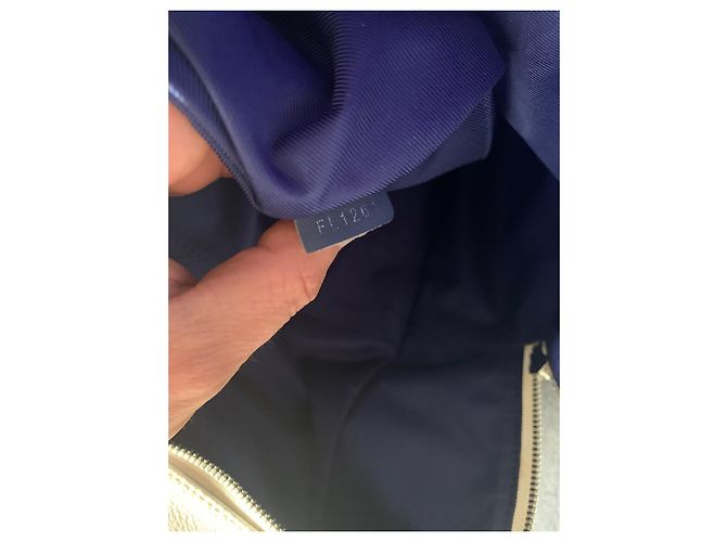 Zaino Louis Vuitton Discovery Monogramma Acquerello Blu Bianco - vista 10