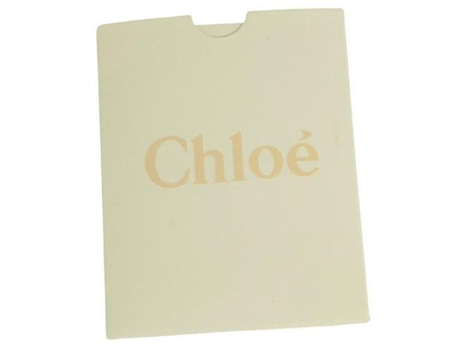 Chloé Bottines à talons compensés en cuir noir, bottes de mollet, taille de chaussures 40 - vue 9