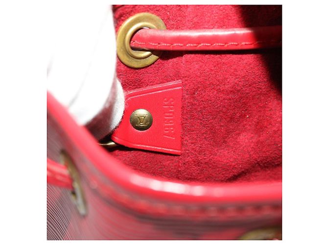 LOUIS VUITTON Epi Montsouris MM Rucksack Monaco 700th Red LV Auth 47479 Rot - Ansicht 11