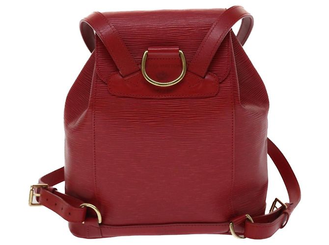 LOUIS VUITTON Epi Montsouris MM Rucksack Monaco 700th Red LV Auth 47479 Rot - Ansicht 2