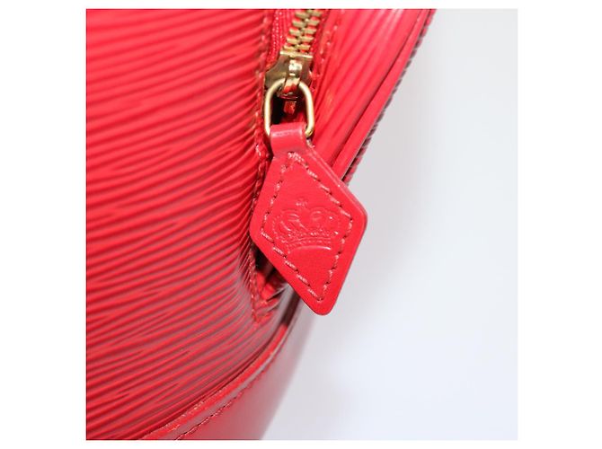 LOUIS VUITTON Epi Montsouris MM Rucksack Monaco 700th Red LV Auth 47479 Rot - Ansicht 20