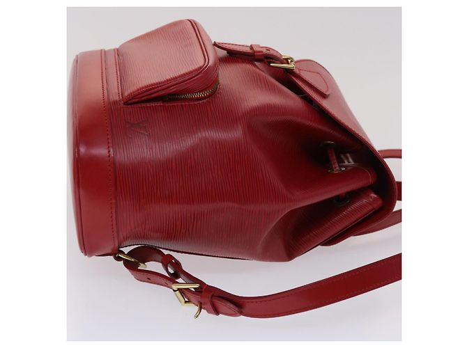 LOUIS VUITTON Epi Montsouris MM Rucksack Monaco 700th Red LV Auth 47479 Rot - Ansicht 3