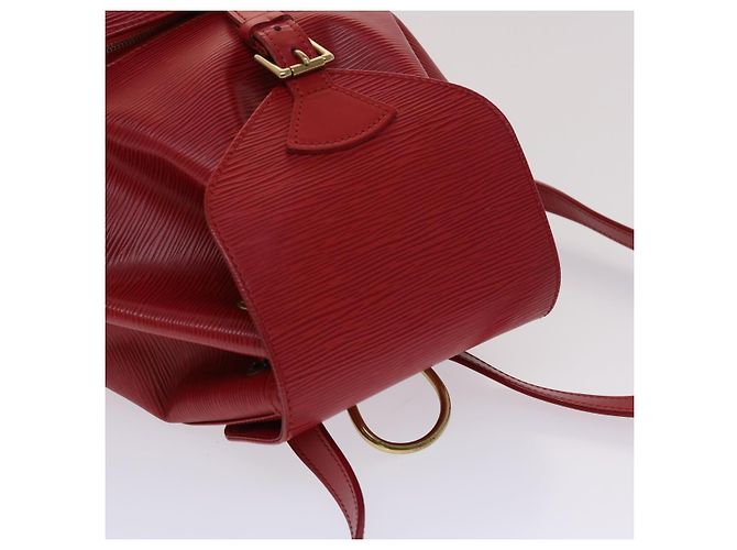 LOUIS VUITTON Epi Montsouris MM Rucksack Monaco 700th Red LV Auth 47479 Rot - Ansicht 6