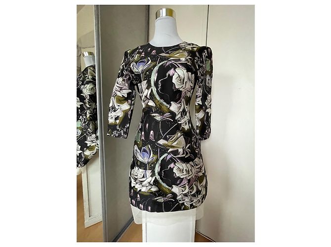 Dior Seidenkleid mehrfarbig Mehrfarben - Ansicht 3