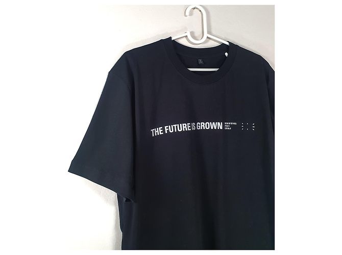 T-shirt Alexander McQueen MCQ nera in cotone M Nero - vista 3