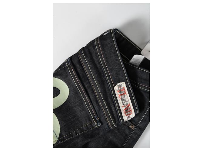 Vaqueros Evisu x Puma Azules Algodón W26 - vista 4