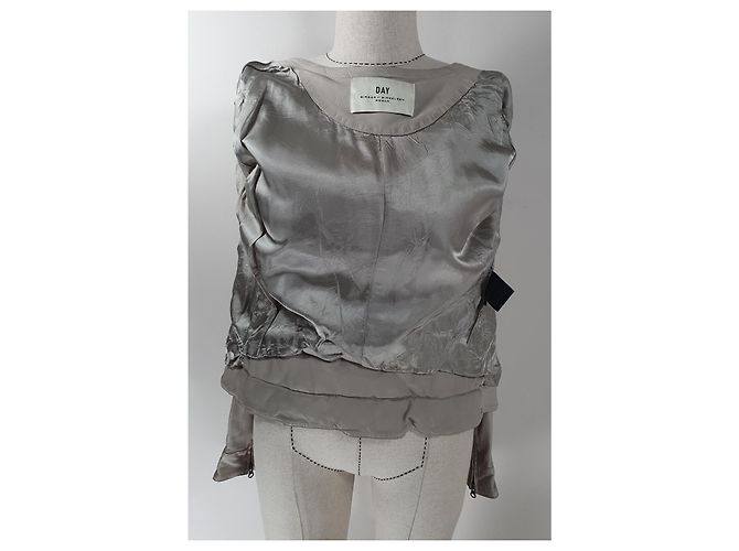 Day Birger & Mikkelsen Lederjacke Beige - Ansicht 5