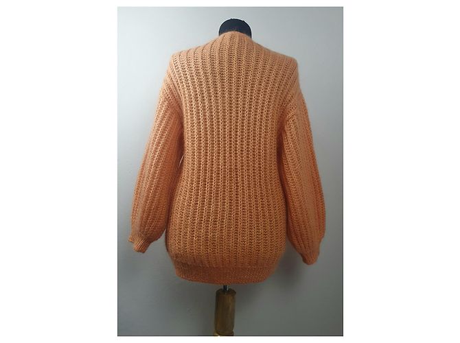 Baum und Pferdgarten Cardigan Orange Mohair - Ansicht 4