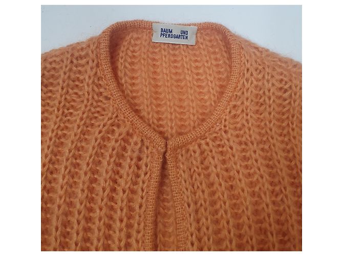 Baum und Pferdgarten Cardigan Orange Mohair - Ansicht 6