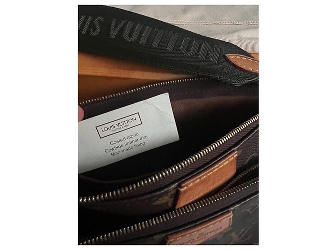 Multi Pochette Louis Vuitton bolsa de accesorios múltiples Castaño - vista 4