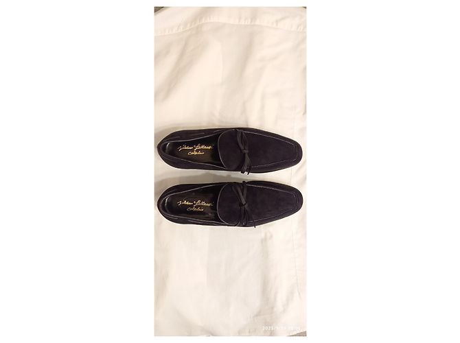Silvano Lattanzi Pantofola suede nero - vista 3