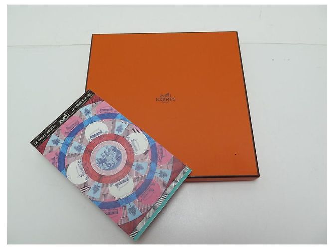 Hermès NUOVA SCIARPA HERMES GAME OF OMNIBUS E WHITE LADIES SCIARPA GIANPAOLO PAGNI Arancione - vista 10