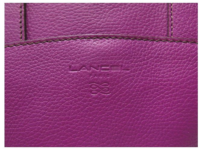 NOVA BOLSA LANCEL ADJANI GM EM COURO SEMENTE FUSHIA BOLSA DE COURO NOVA - vista 4