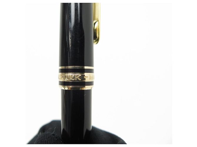 MONTBLANC PENNA A SFERA MEISTERSTUCK CLASSIC MB132457 PENNA ROLLER DORE Nero - vista 3