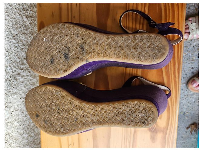 Fornarina Sandalen Dunkelviolett - Ansicht 2