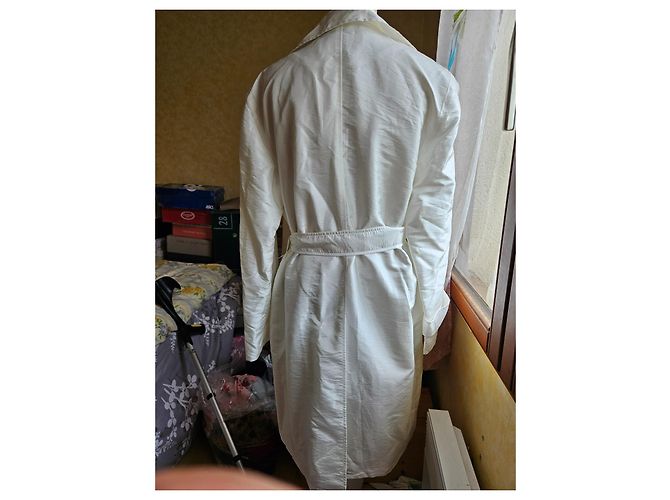 Gabardina Nina Ricci blanca Blanco - vista 4