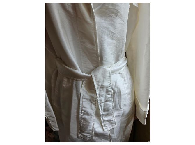 Gabardina Nina Ricci blanca Blanco - vista 5