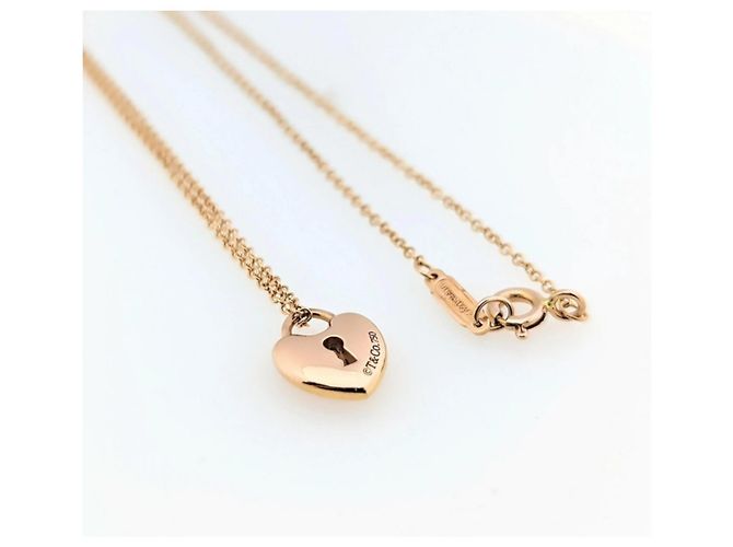 Collana Tiffany & Co in oro rosa 18K D'oro - vista 3