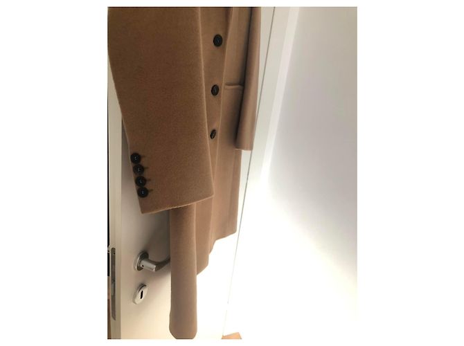 Cappotto Gucci Camel Marrone - vista 3