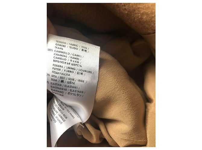 Cappotto Gucci Camel Marrone - vista 6