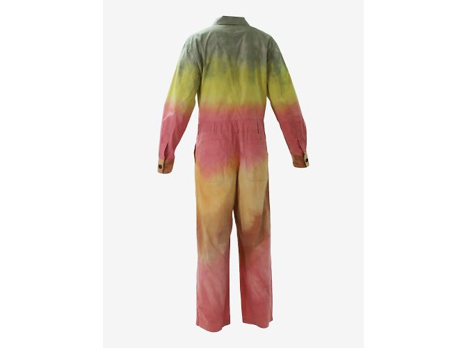 Christian Dior Multicoloured dyed jumpsuit - size UK 6 - view 6