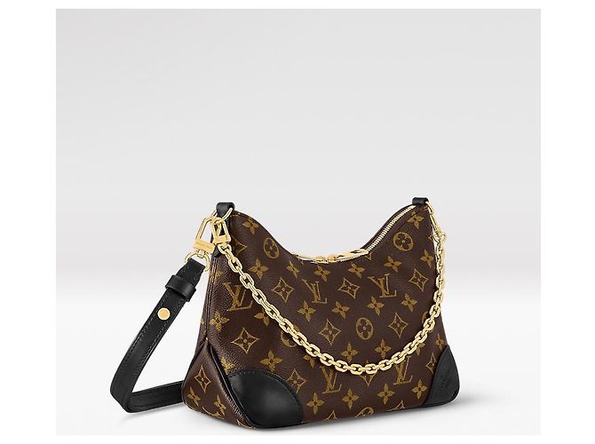 Borsa a mano Louis Vuitton Boulogne Marrone Tela - vista 2