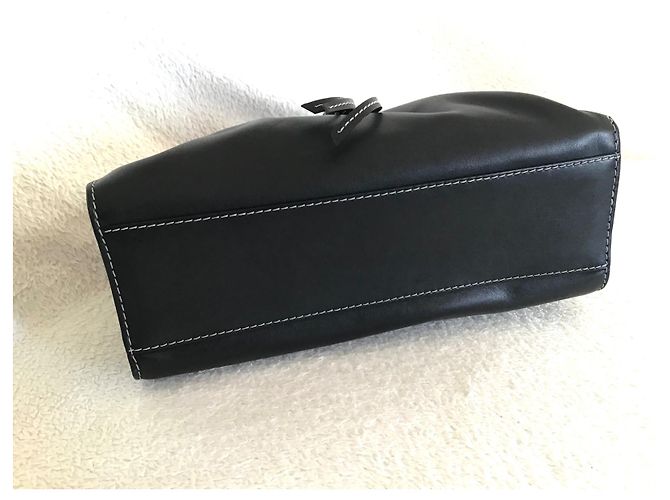 Borsa a mano Lancel in pelle nera Nero - vista 6