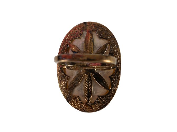 Autre Marque Collezione Privée Anello Vintage Perla Finta - vista 4