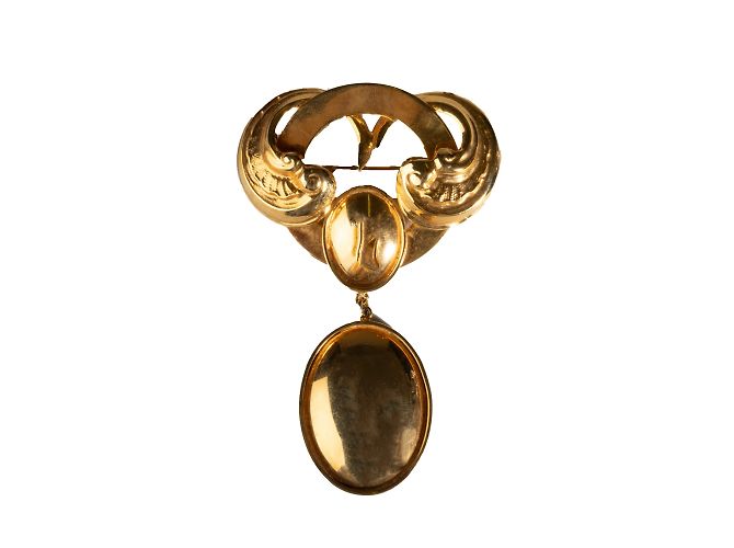 Autre Marque Collezione Privée Set di spille vittoriane D'oro - vista 2