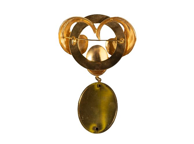 Autre Marque Collezione Privée Set di spille vittoriane D'oro - vista 3