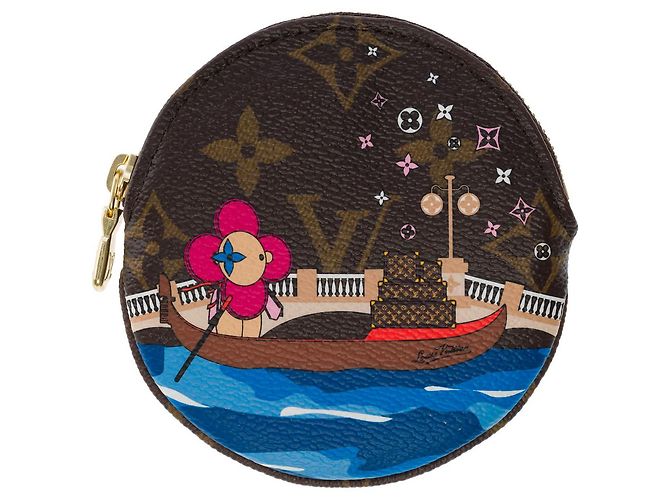 Vivienne LOUIS VUITTON Accessoire aus braunem Canvas - 101336 - Ansicht 2