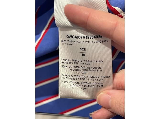 Off White Camisetas OFF-WHITE T.IT 40 Algodón Blanco - vista 5