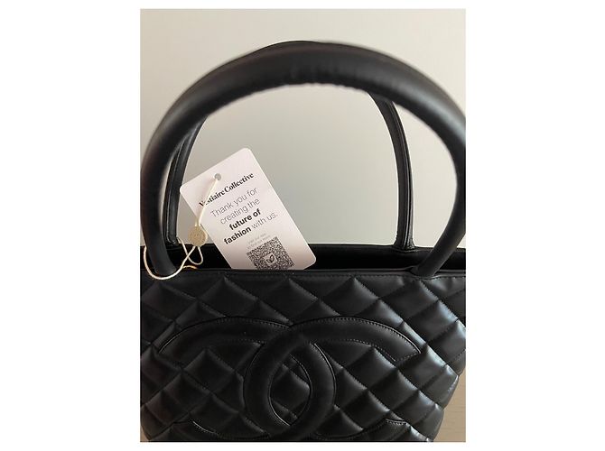 Medaillon Borsa a medaglione Chanel Nero - vista 11
