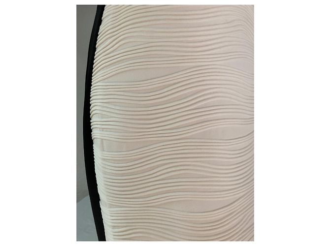 Joseph Ribkoff Cocktail oder Hochzeitskleid Eggshell Viskose Aus weiß - Ansicht 3