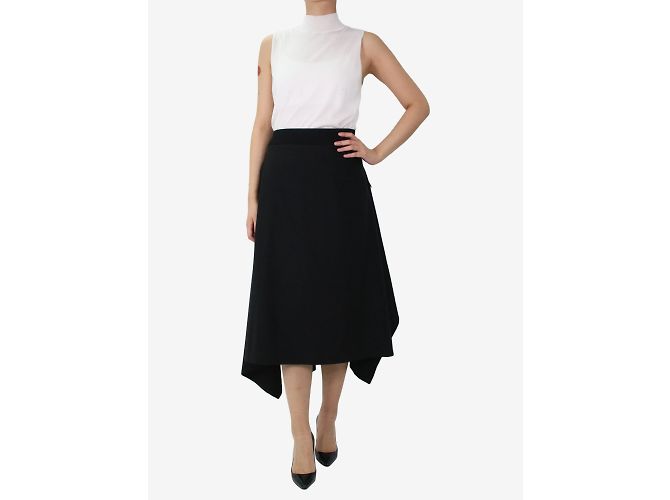 Y3 Falda asimétrica negra - talla S - vista 3