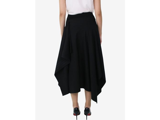 Y3 Falda asimétrica negra - talla S - vista 4