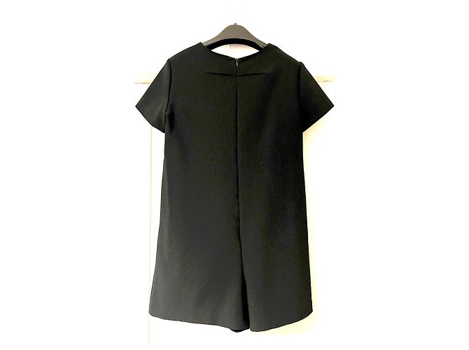 Mono negro Zara con bolsillos - vista 2