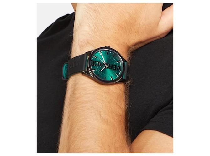 Orologio Versace V-Verticale Nero in Plastica - vista 5