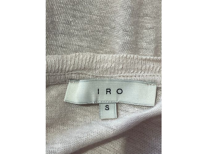 IRO Tops T.International S Lino Rosa - vista 4