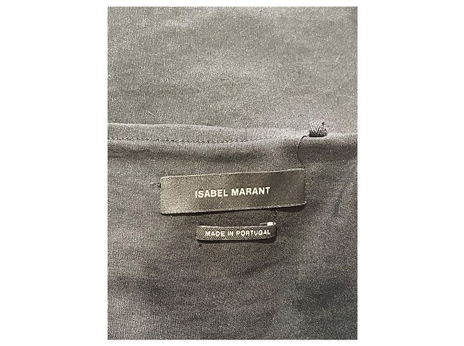 Faldas ISABEL MARANT T.International XS Lino Negro - vista 4