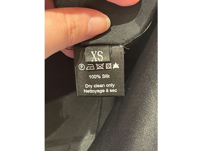 Marc by Marc Jacobs Faldas CO T.International XS Seda Negro - vista 4