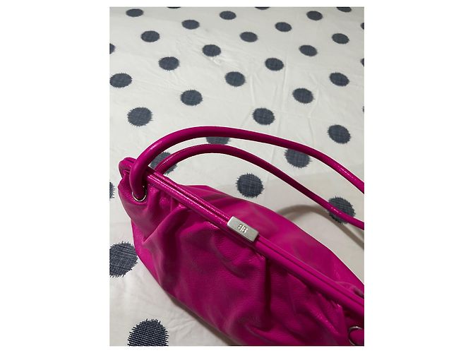 Borsa a mano Balenciaga Cloud in pelle fucsia Fuschia - vista 5