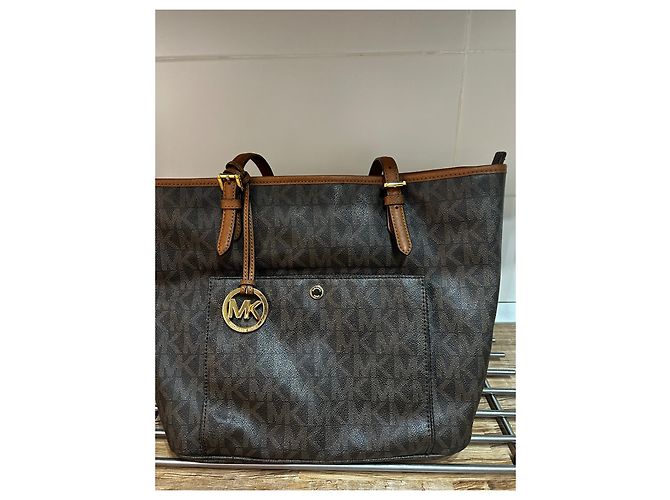 Michael Kors Jet Set Tote Bag Schokolade - Ansicht 2