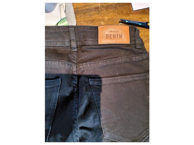 Vaqueros SéZane negros de algodón Talla 26 - vista 2